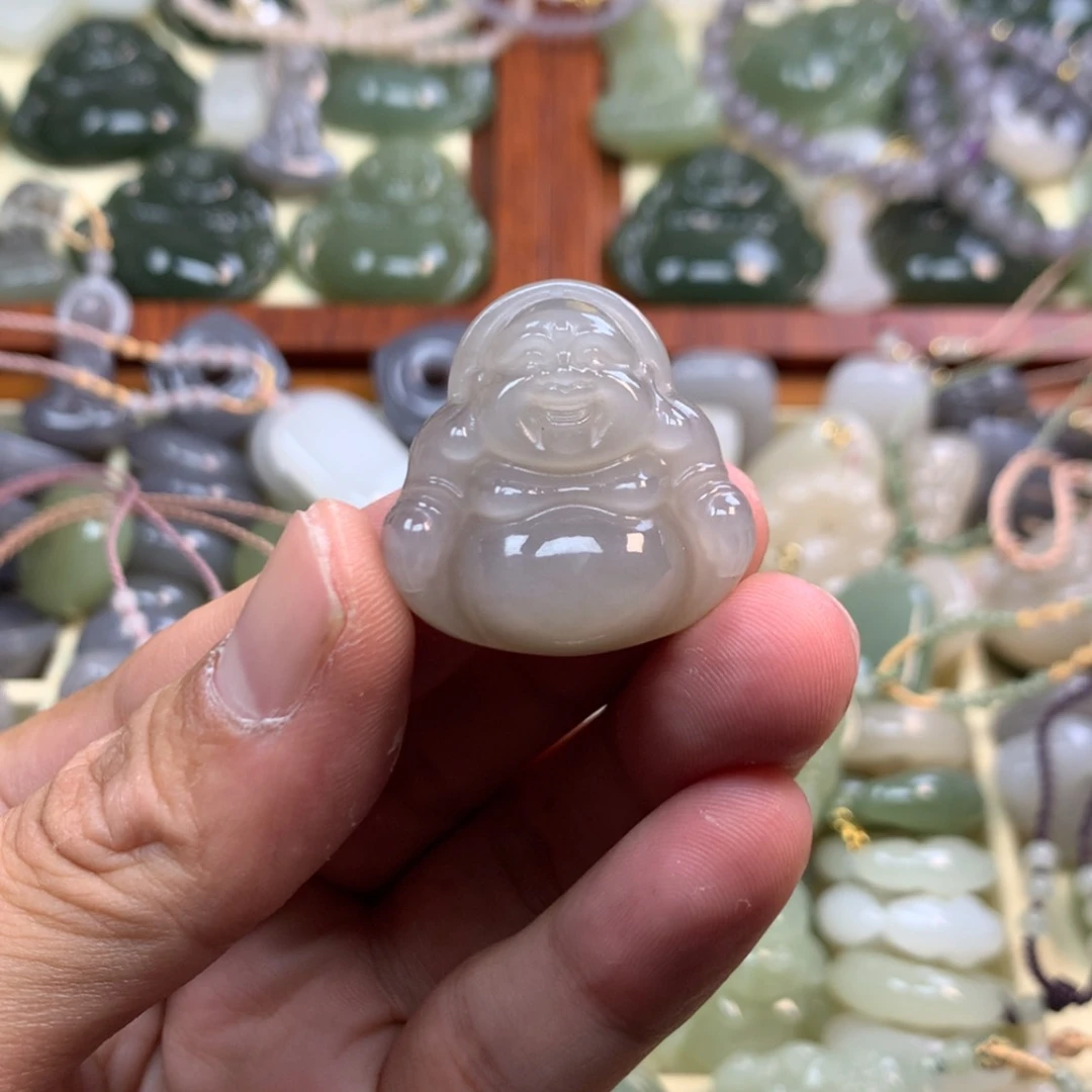 【闪购商品】和田玉未镶嵌颈饰l****子