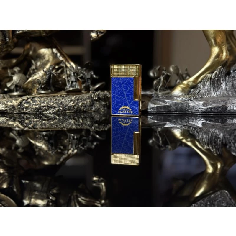 朗声钢音帕特加斯（金框）充气打火机