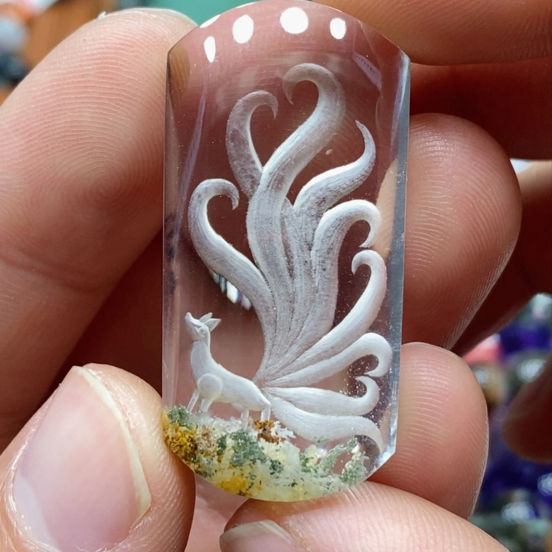 水晶吊坠(不含链)未镶嵌