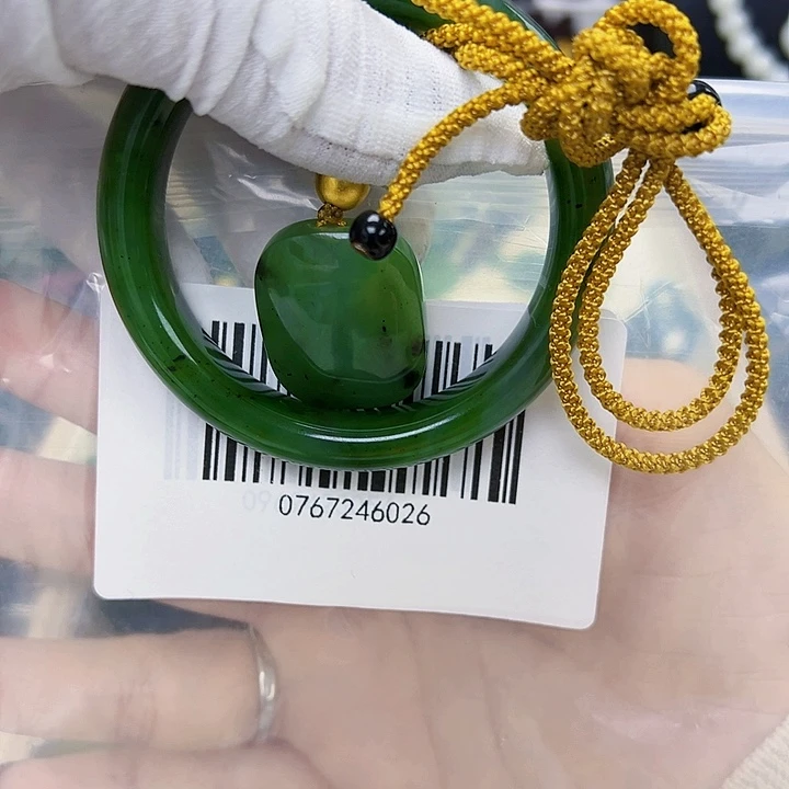 和田玉未镶嵌手镯微瑕5556吊坠包容