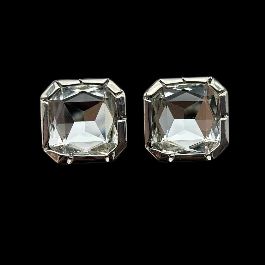 铜合金亚克力耳饰 【依琳甄选】方糖耳饰