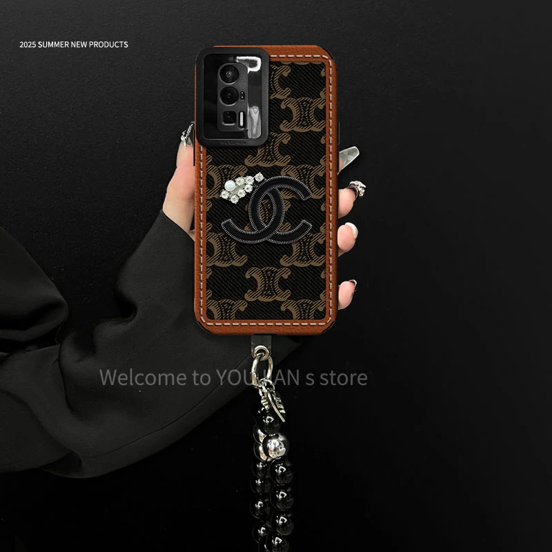 汇客凡品【红米K60】英文潮牌复古ins风创意颜值手机壳女