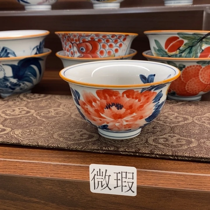 釉下老陶泥手工绘制