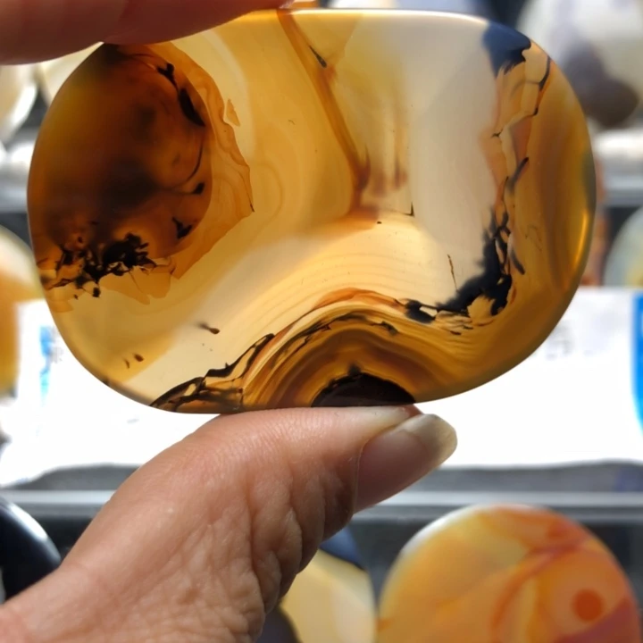 合金玛瑙/玉髓珠宝奇石136