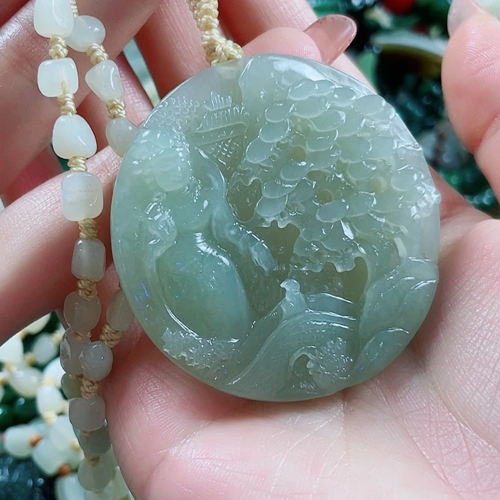 颈饰未镶嵌和田玉