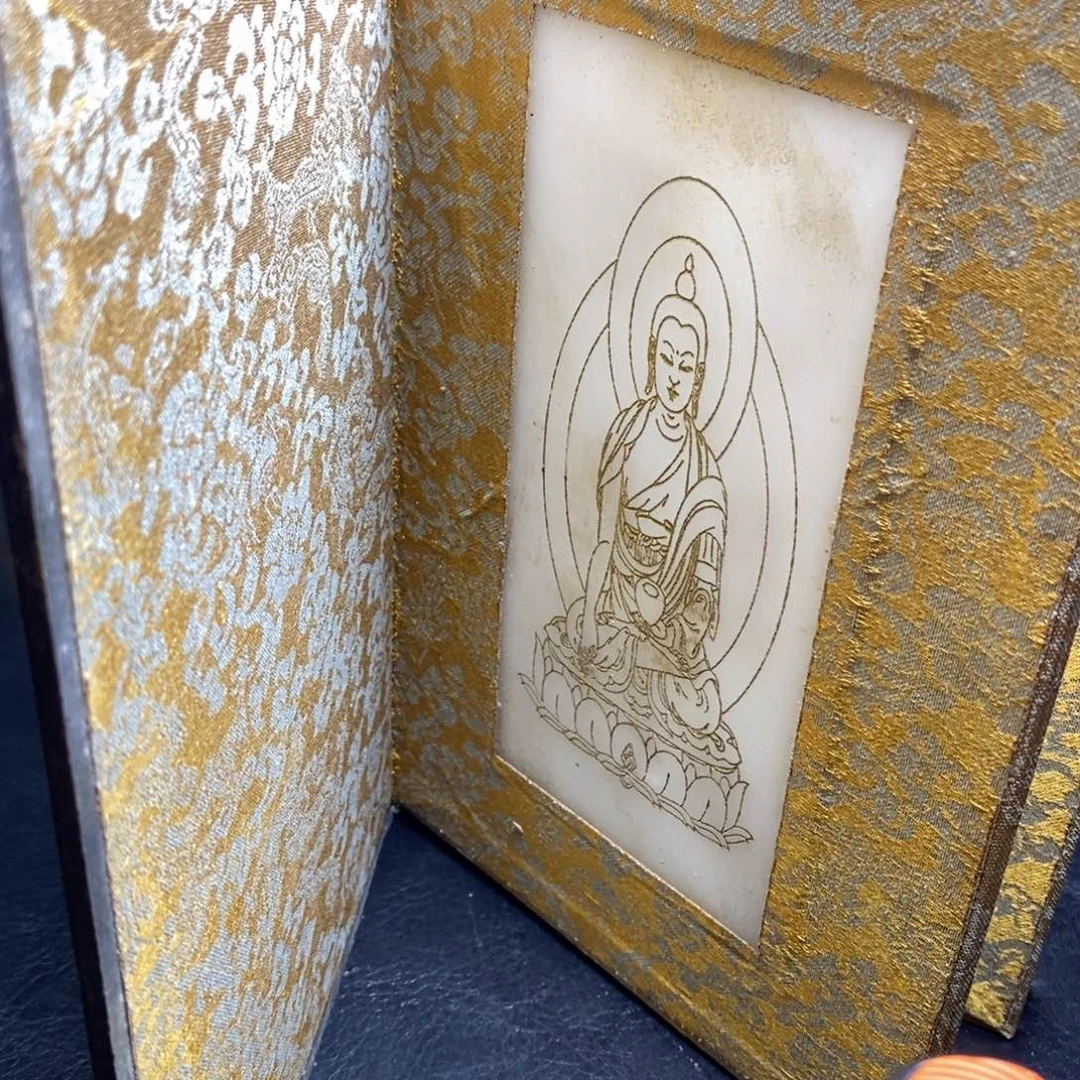 白玉菩提吊坠摆件