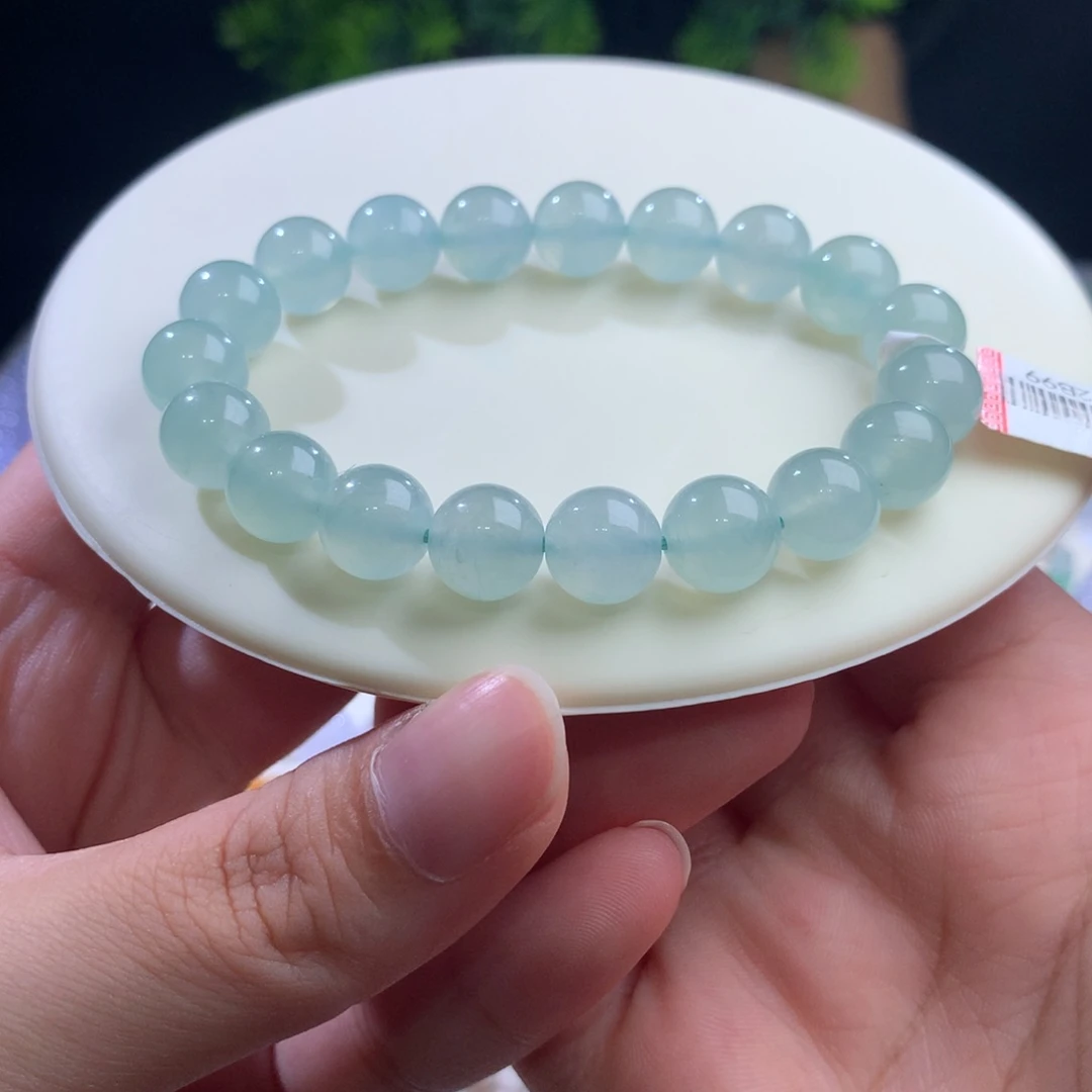 未镶嵌手串翡翠冰晴底卡10