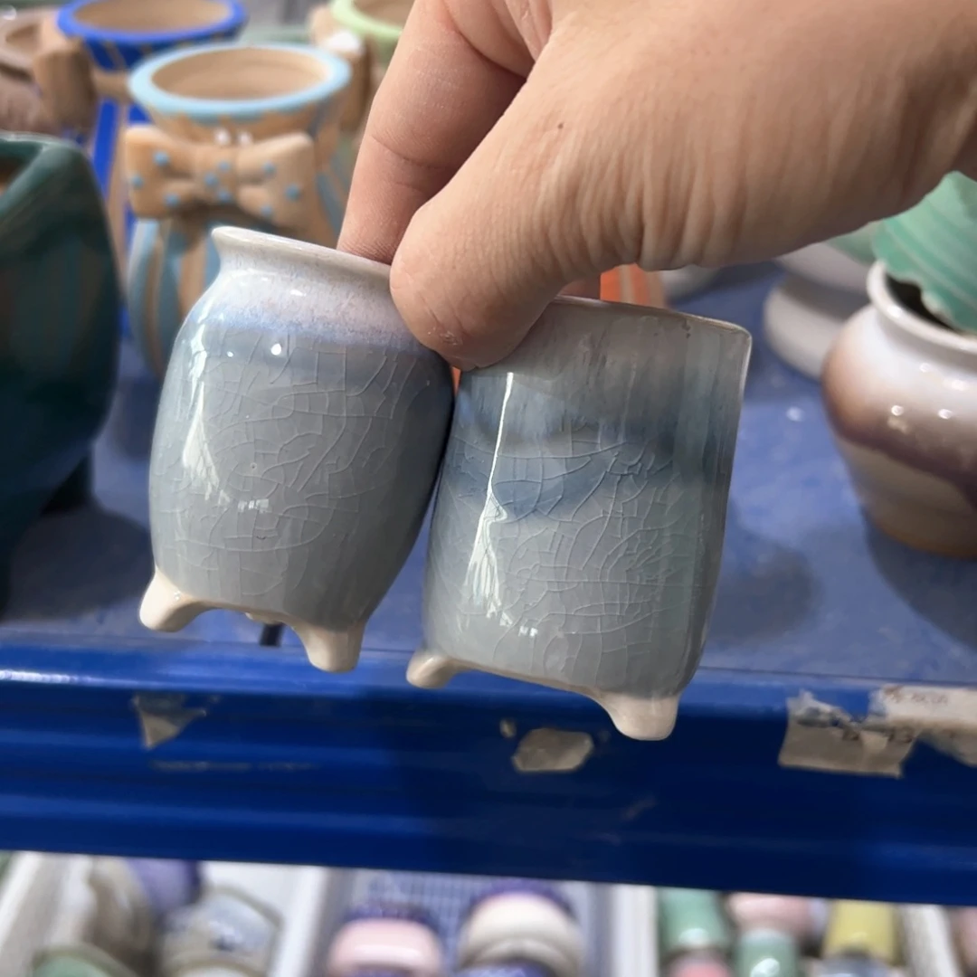 陶瓷多肉小花盆@@1947