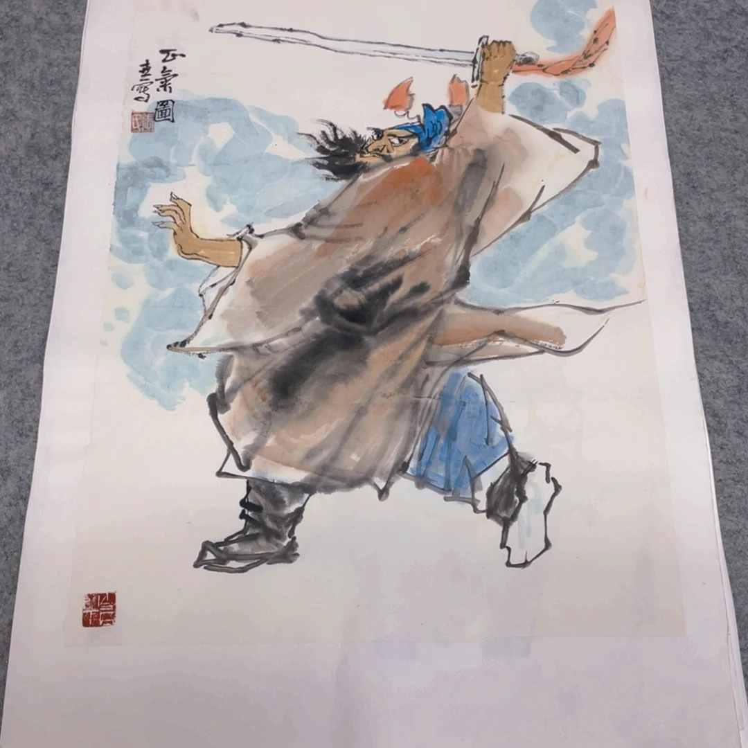 国画1.4平尺纯手绘国画作品