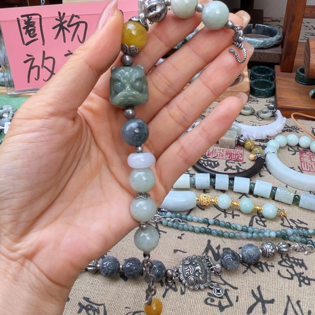 未镶嵌手链翡翠手链