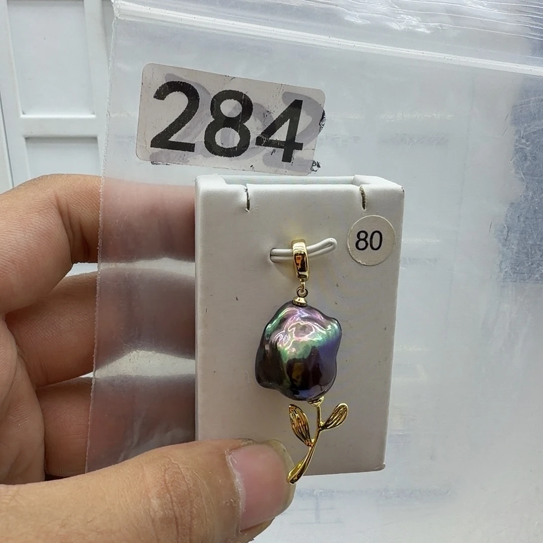 颈饰合金淡水珍珠