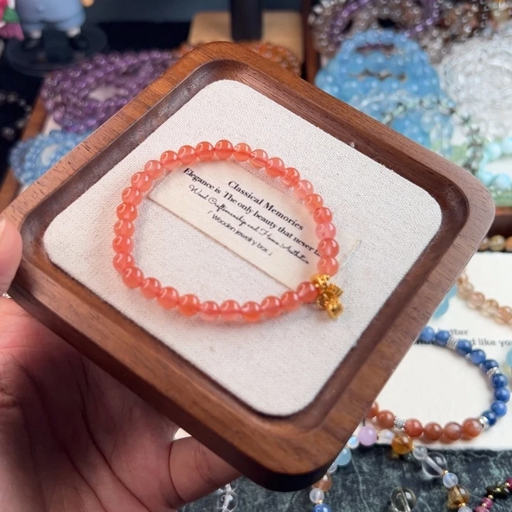 手链未镶嵌南红玛瑙&****?南红手串