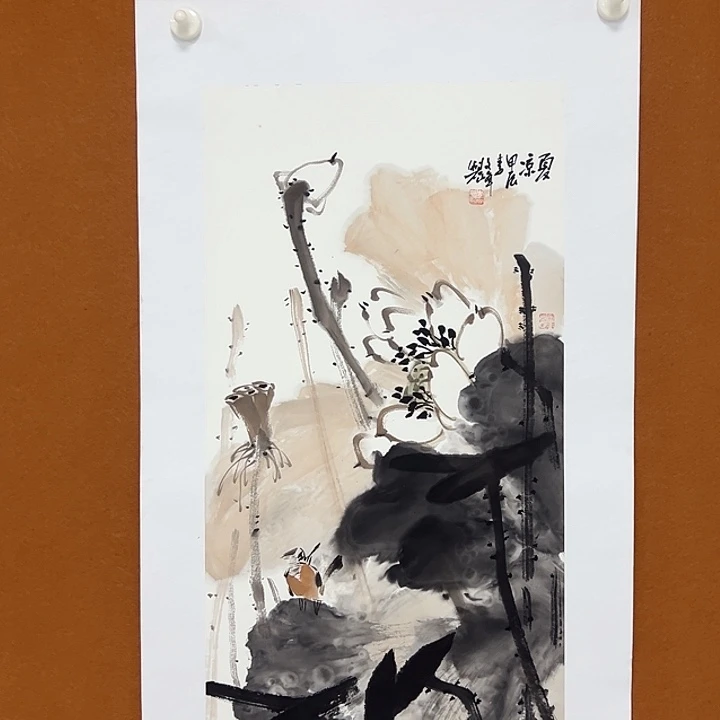 国画李文峰的画作