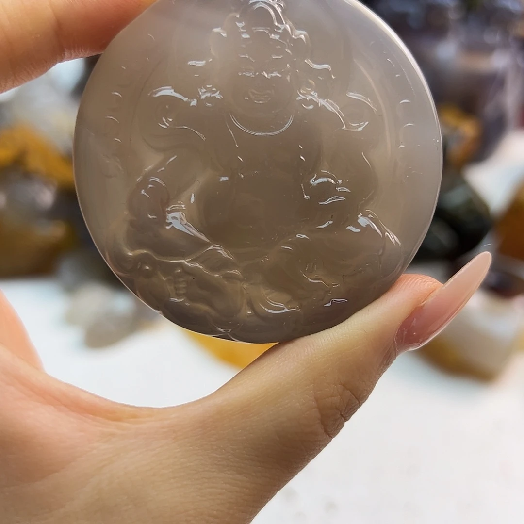 玛瑙/玉髓未镶嵌项链