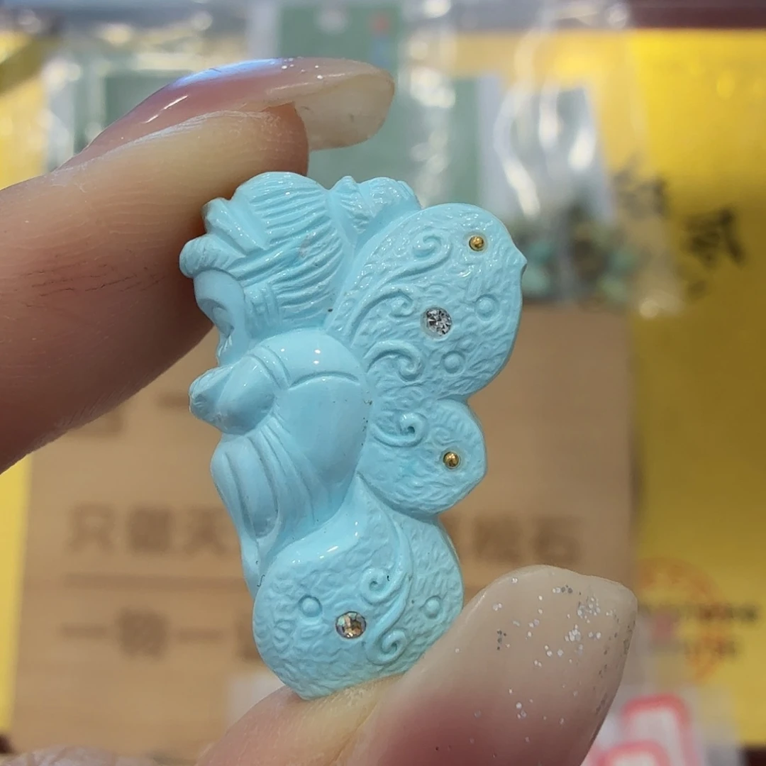 绿松石未镶嵌珠宝奇石