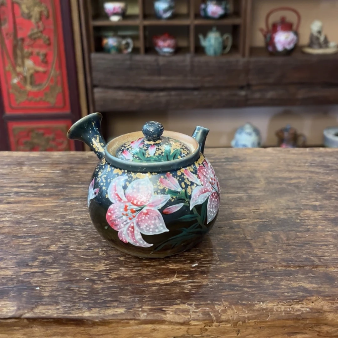 柴烧手工手绘陶瓷