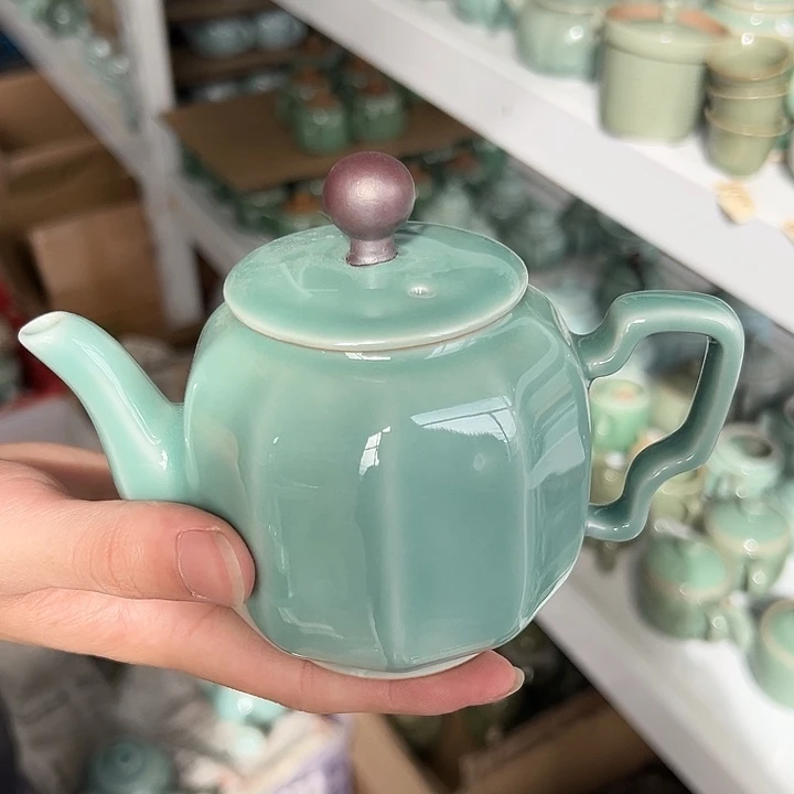 云间青瓷龙泉小米茶器