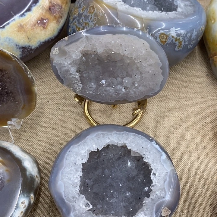 紫晶珠宝半成品未镶嵌49