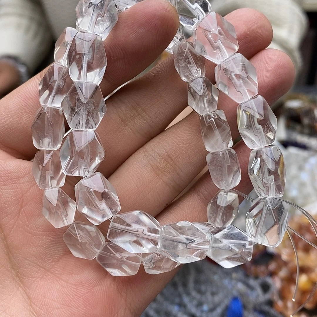 水晶未镶嵌手链多样性发一