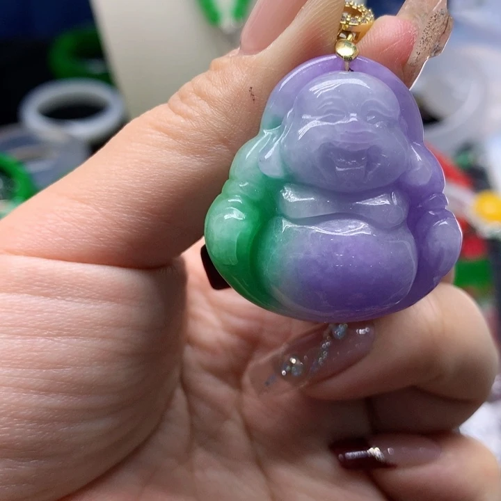 翡翠颈饰未镶嵌吊坠