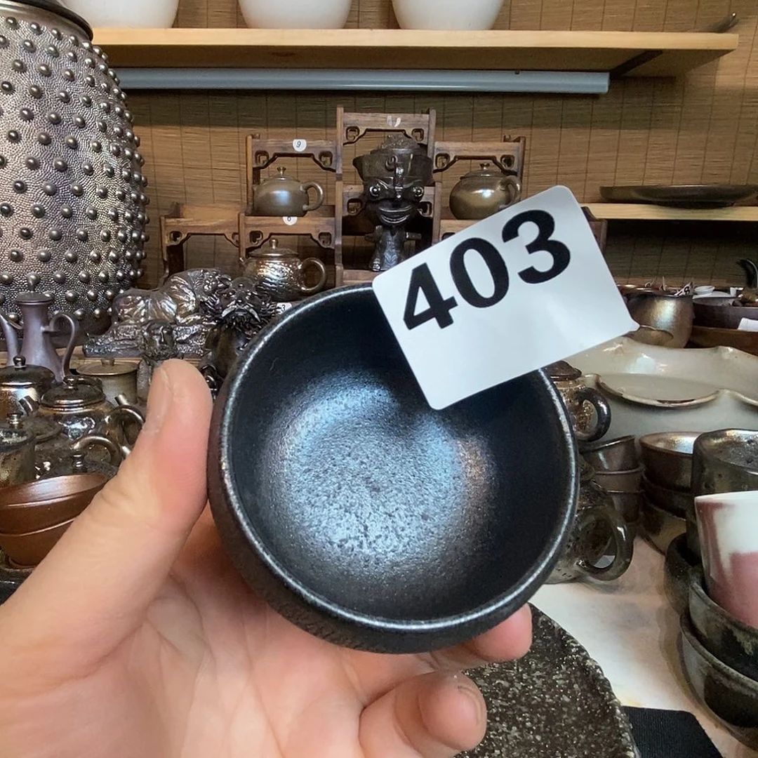 高温柴烧陶泥主人杯