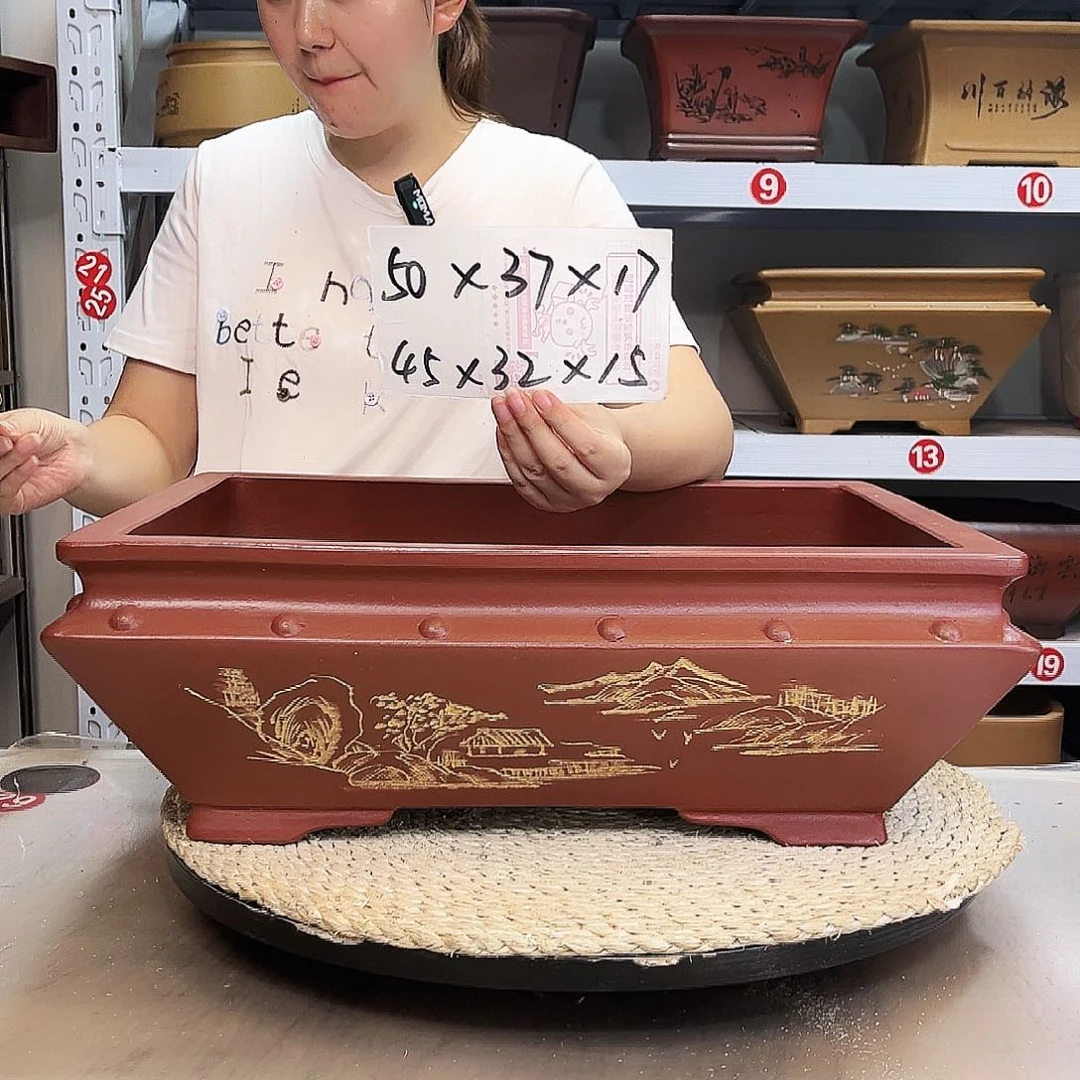 紫砂花盆紫砂花盆