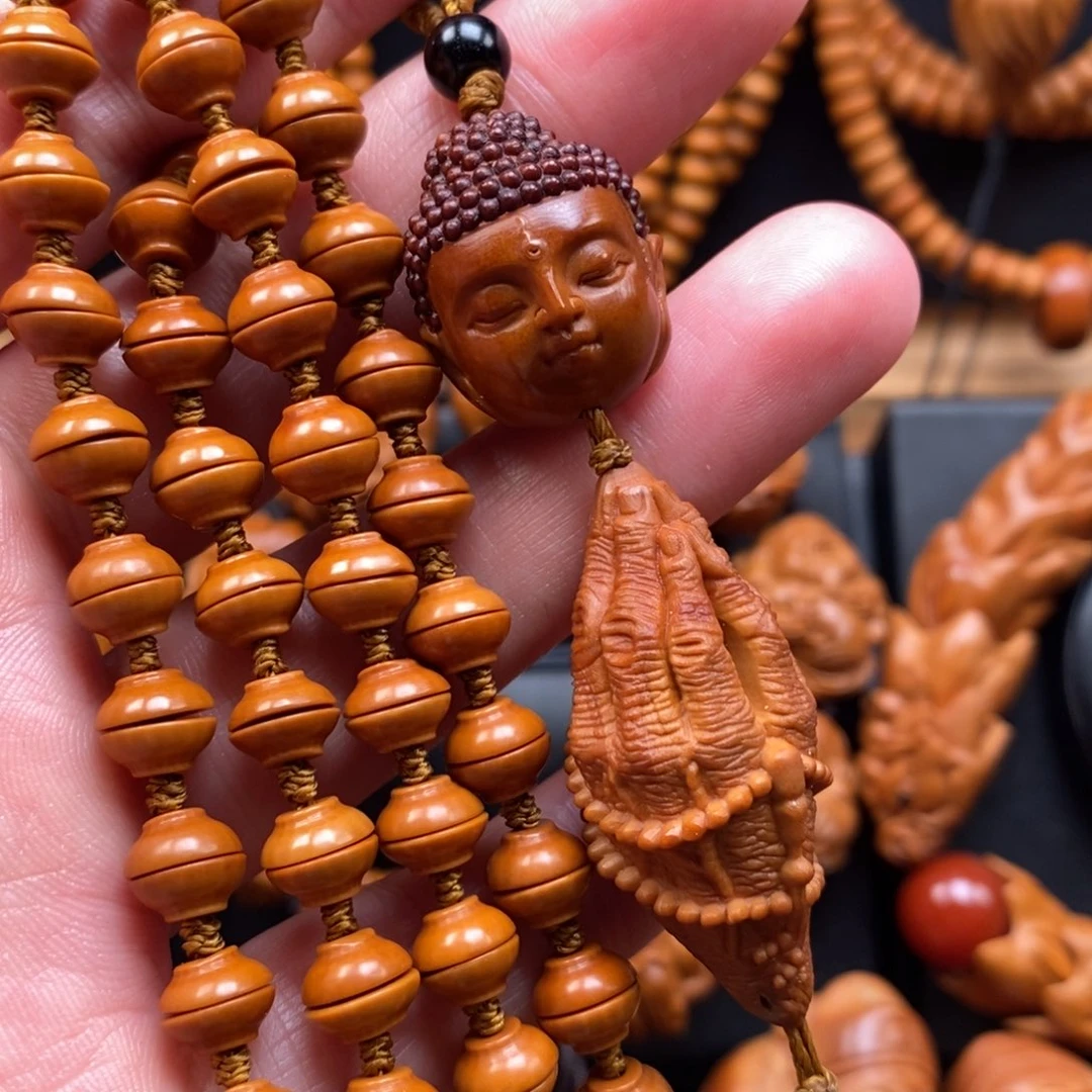 橄榄核手串/手链一心向佛