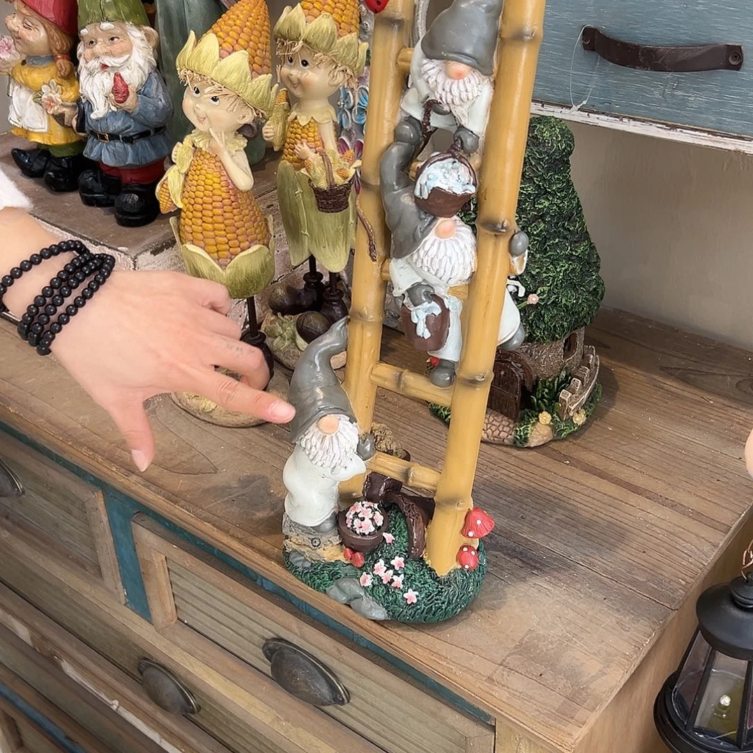 花园摆件红红火火