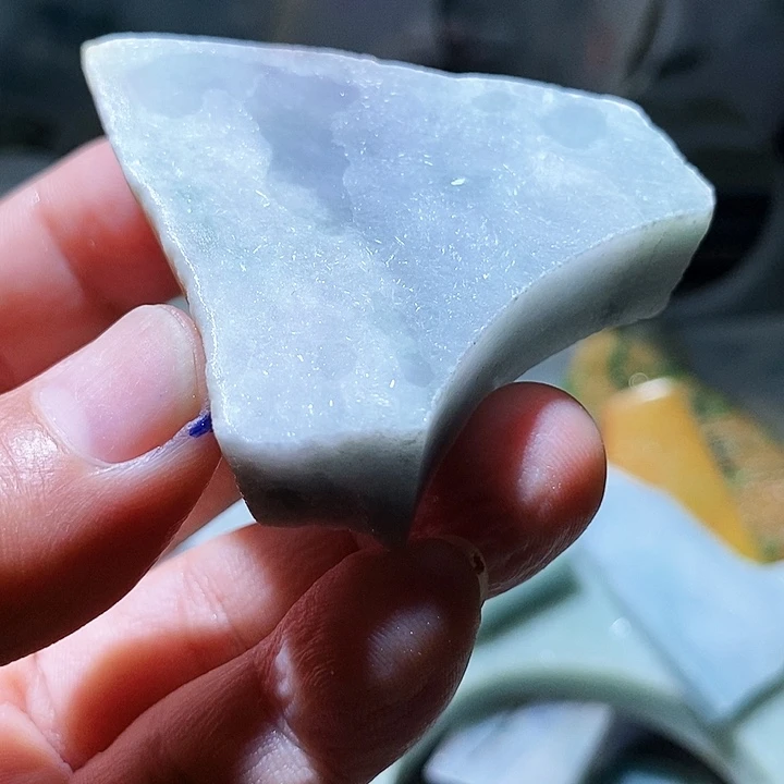散珠翡翠边角料225
