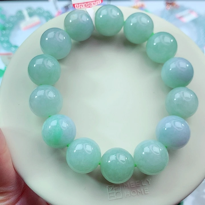 翡翠未镶嵌手链卡15