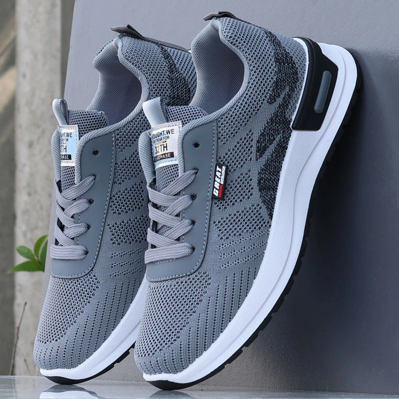 男鞋夏季透气网面鞋2025新款运动鞋潮流百搭休闲鞋软底防臭跑步鞋