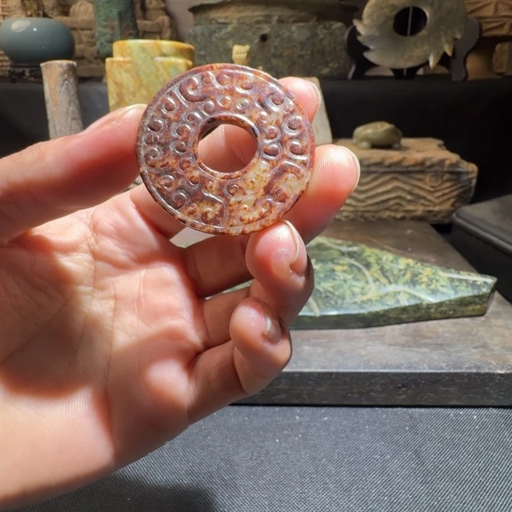 和田玉（糖玉）颈饰未镶嵌敏*