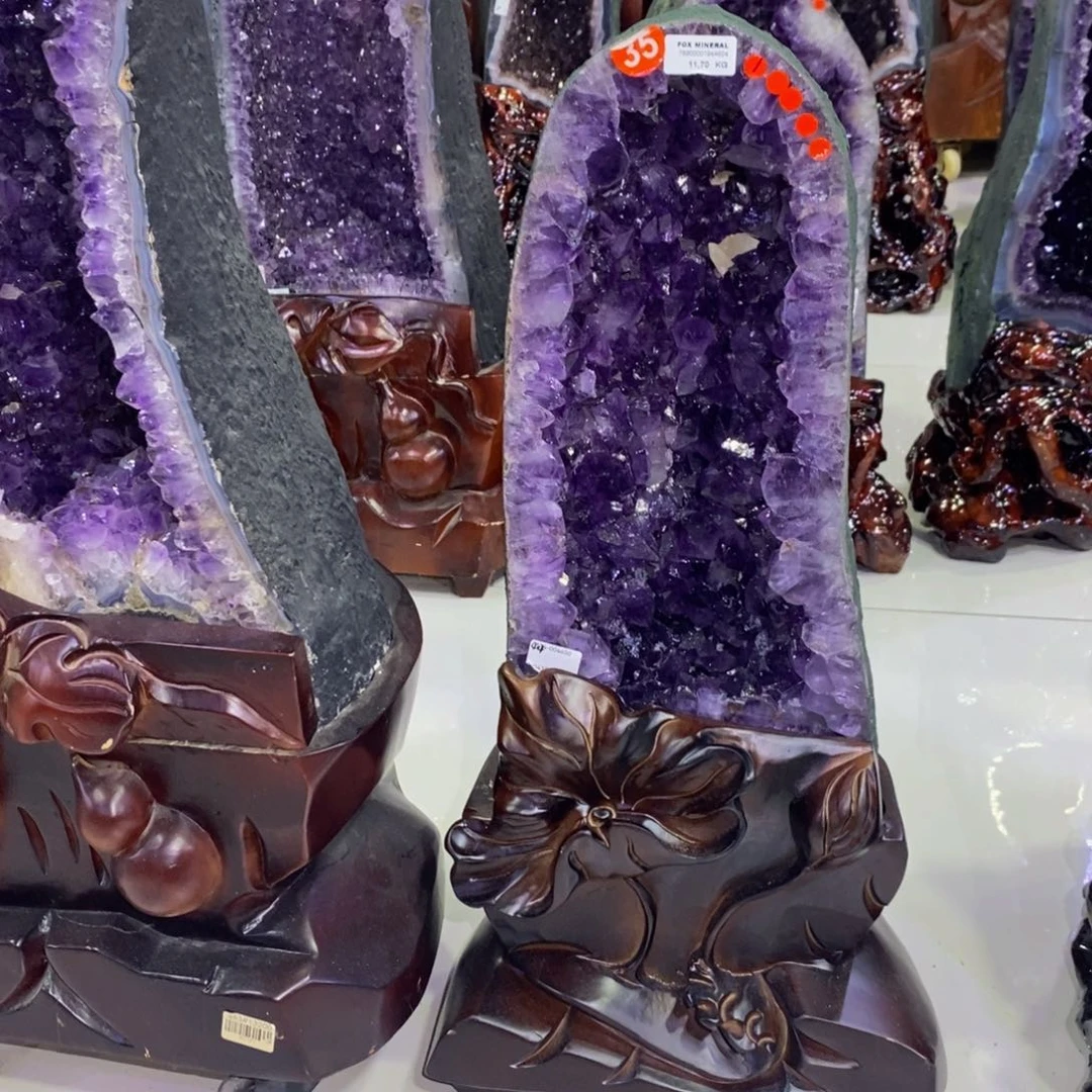 未镶嵌大型摆件（非配饰）紫晶