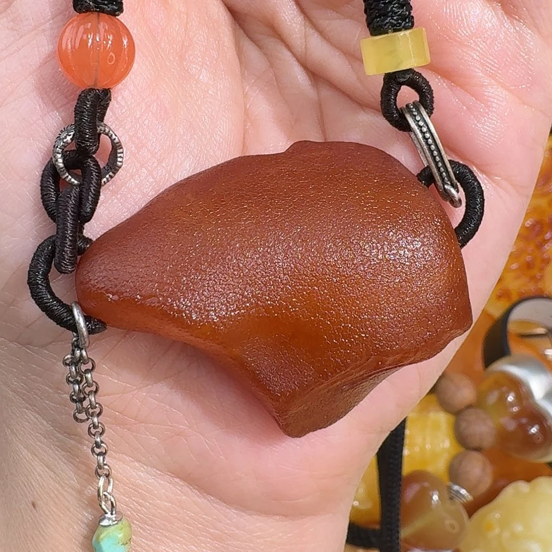 琥珀未镶嵌裸石你