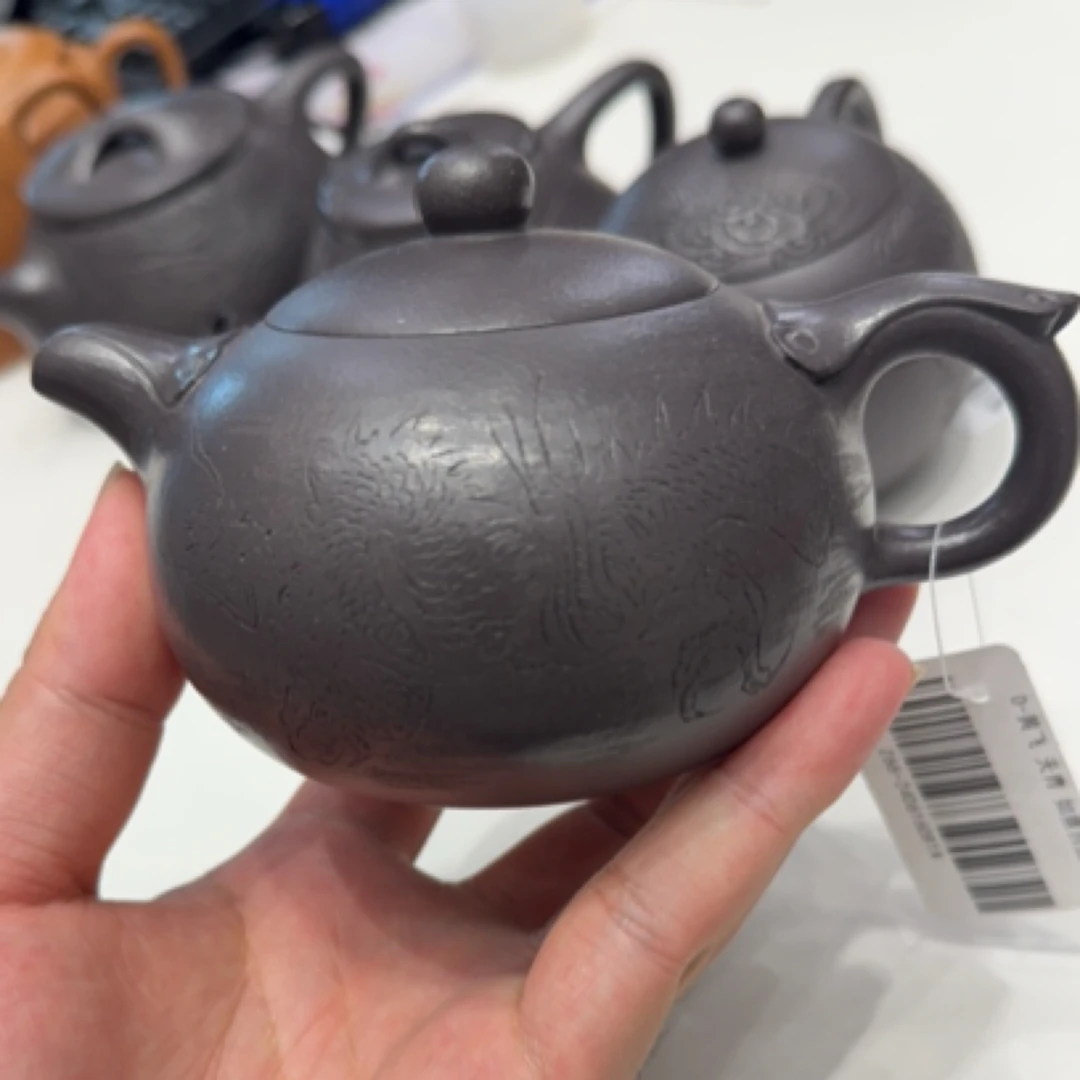 紫砂壶紫砂壶天青如意西施