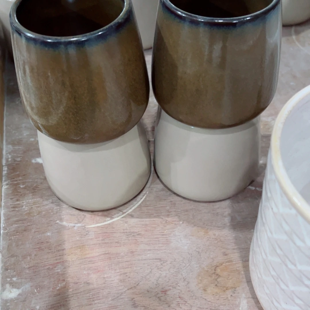 有孔，陶瓷花盆满10米包邮发货