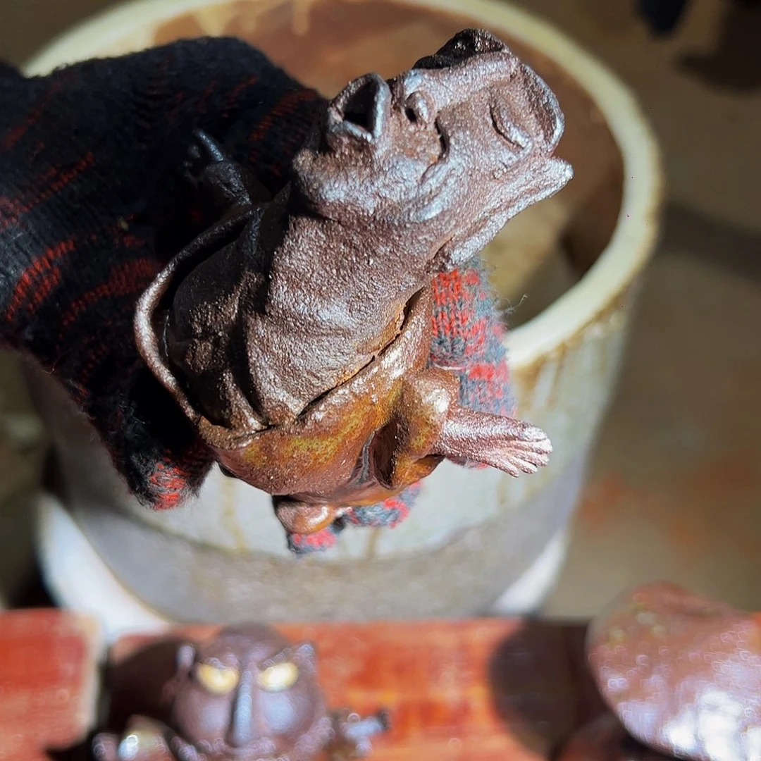 盖碗床****?印山窑行知建盏茶器行知