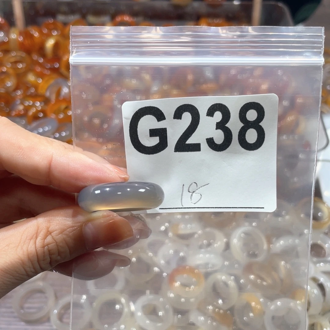 未镶嵌戒指玛瑙/玉髓238