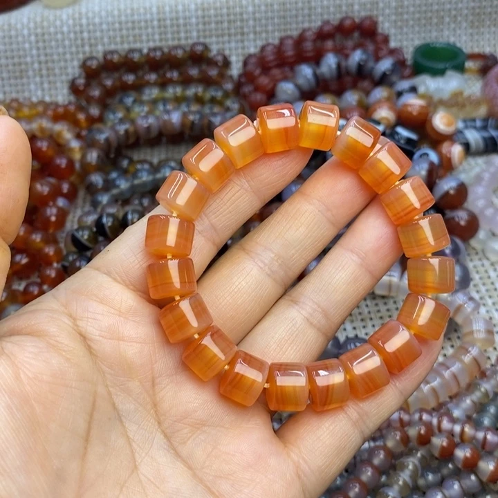 玛瑙/玉髓手链未镶嵌