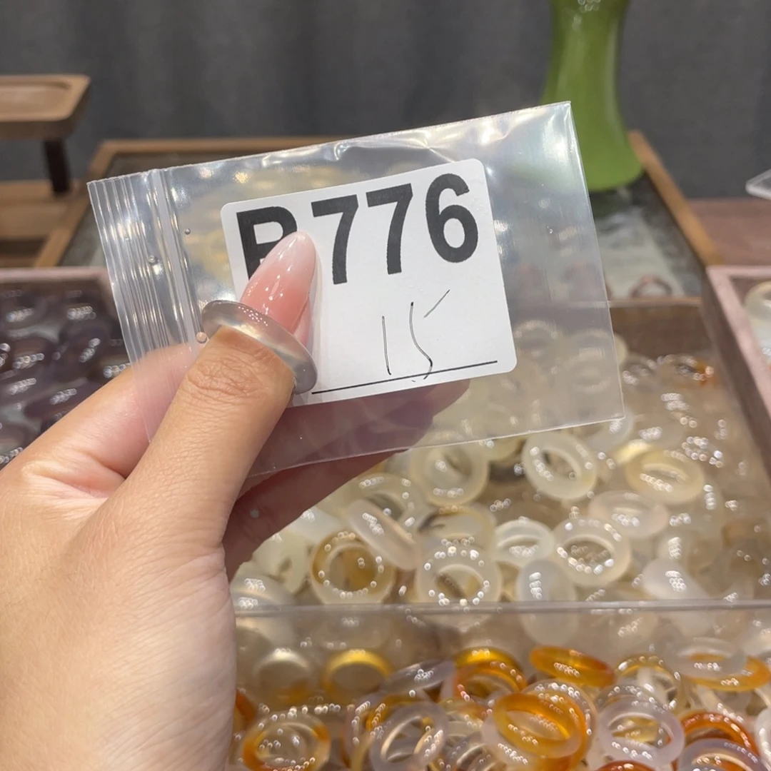 玛瑙/玉髓未镶嵌戒指776