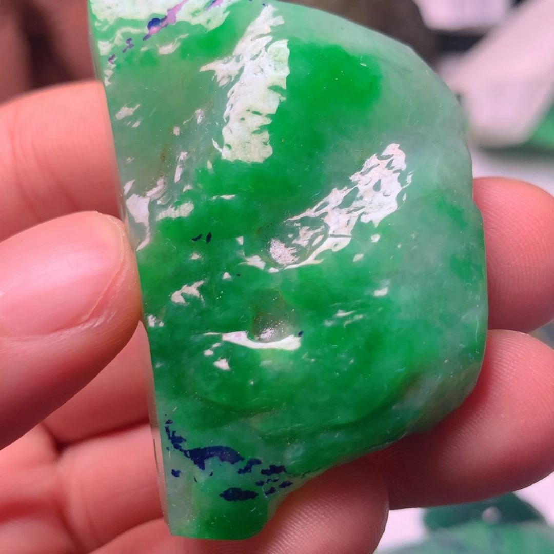 未镶嵌定制翡翠翡翠片料定制