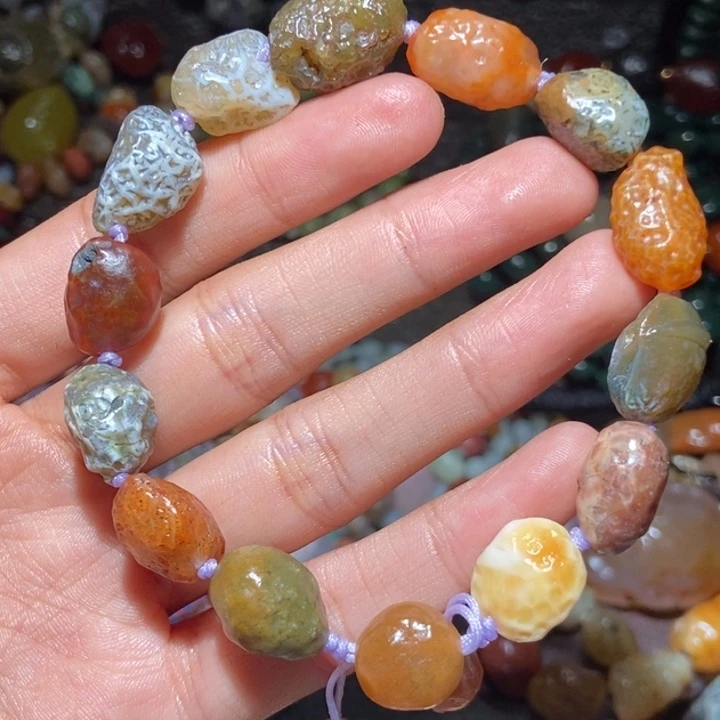 玛瑙/玉髓合金珠宝半成品