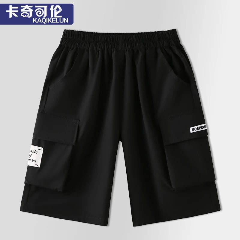 男童短裤夏装2025新款儿童工装裤大童五分裤夏季薄款男孩帅气裤子