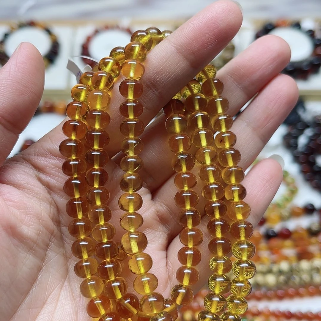 未镶嵌颈饰琥珀琥珀7