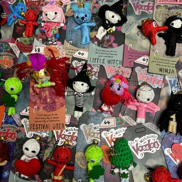 新潮玩手工DIY编织木乃伊缠线娃娃公仔玩偶钩织挂件（带故事卡）