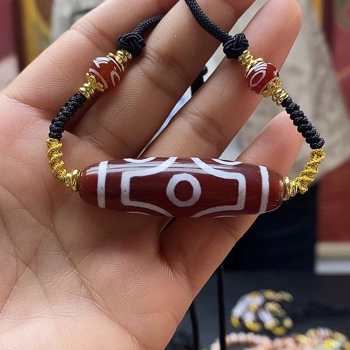 玛瑙/玉髓合金颈饰