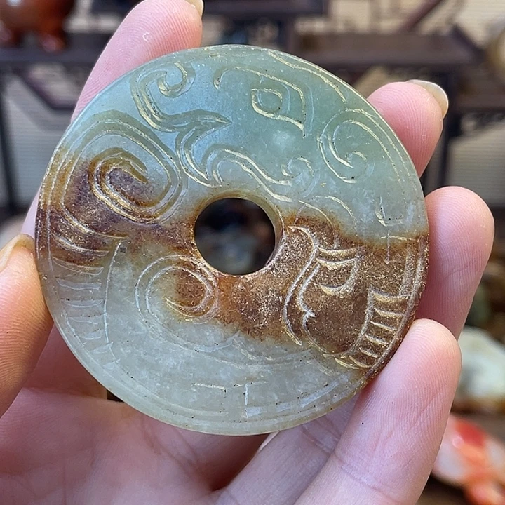 未镶嵌和田玉（糖玉）挂件