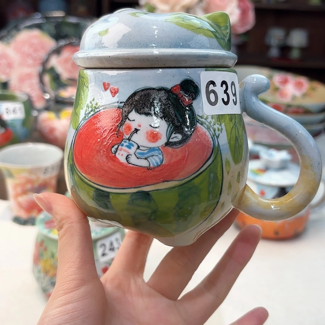 瓷片兔兔好可爱呀打