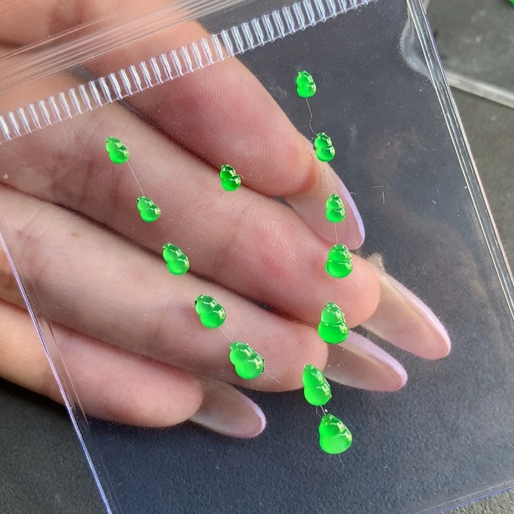 翡翠裸石翡翠翡翠5.5-3.38-2.4