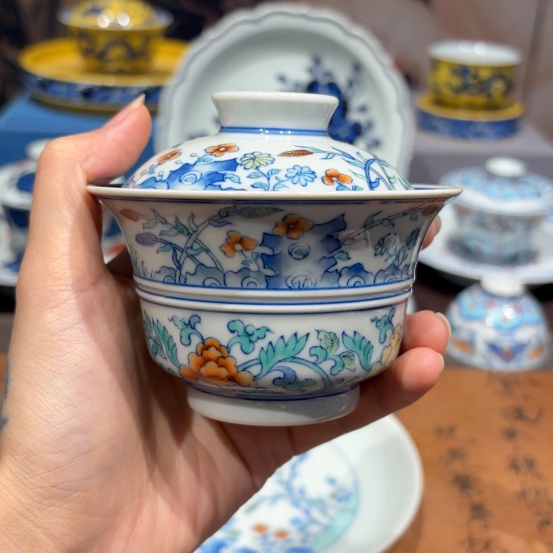 手工手绘陶瓷茶具